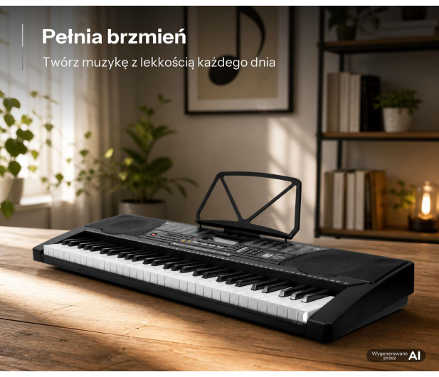MusicMate Keyboard MM-KB130 ClarityKey - 1588176 - zdjęcie 6